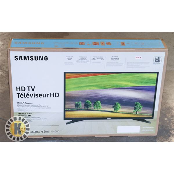 SAMSUNG 32" SMART TV WITH 2 HDMI PORTS