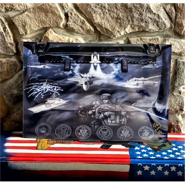 Count's Kustoms Ryan Evans Signed Acrylic of Hood #4 of 9