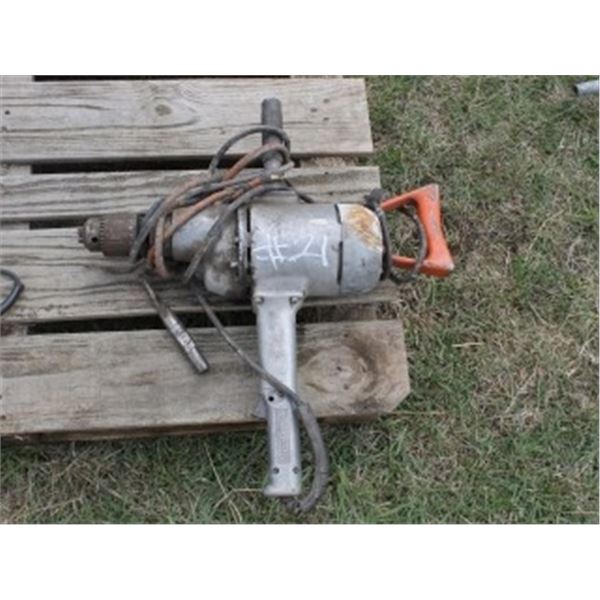 LARGE ELECTRIC  DRILL (WORKING)