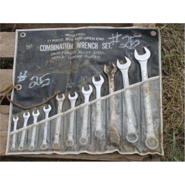 ASSORTED WRENCHES UP TO 1"
