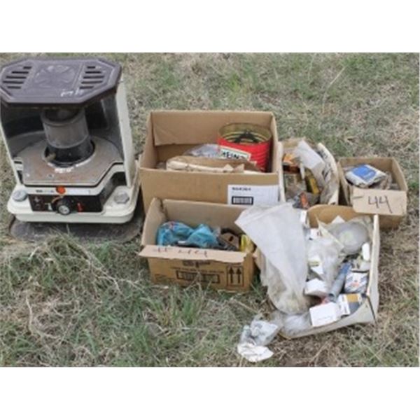 KEROSENE HEATER, BEARINGS, & HEATER