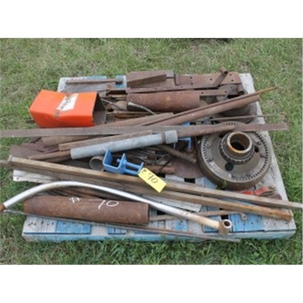 PALLET OF MISC STEEL