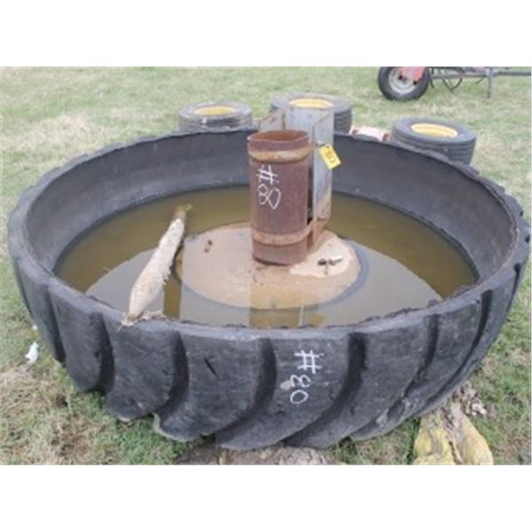 RUBBER TIRE WATERER (APPROX 90")