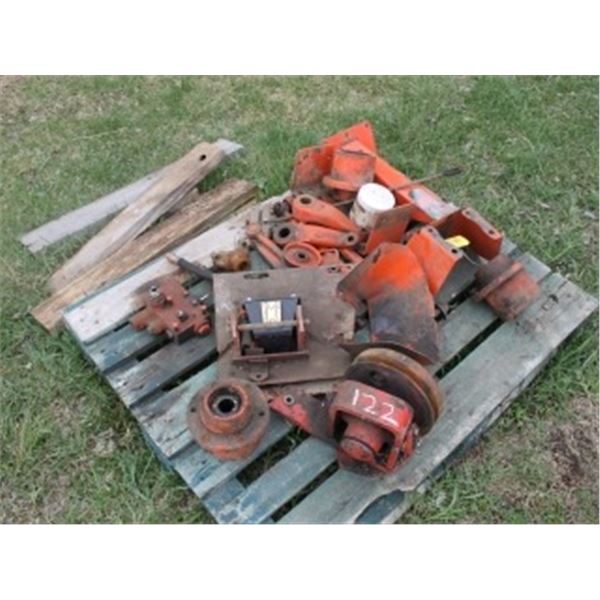 PALLET OF CASE PARTS