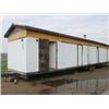 Image 1 : 10' X 54' OFFICE TRAILER C/W 2  MOBILE  HOME AXLES