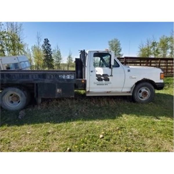 1991 FORD F350 C/W STEEL DECK