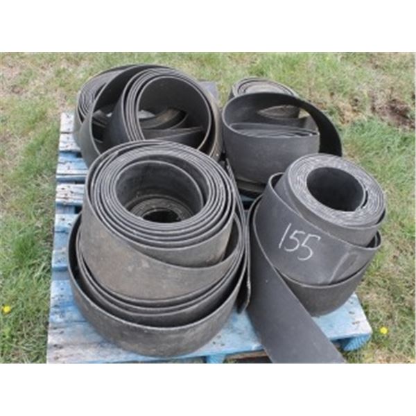 PALLET OF MISC BELTING