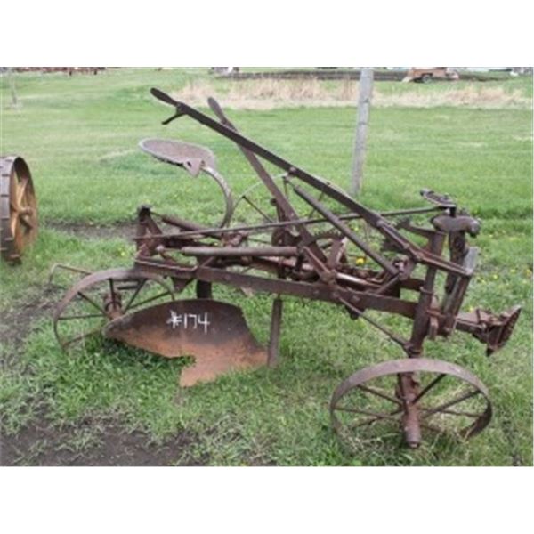 HORSE DRAWN PLOW C/W SEAT