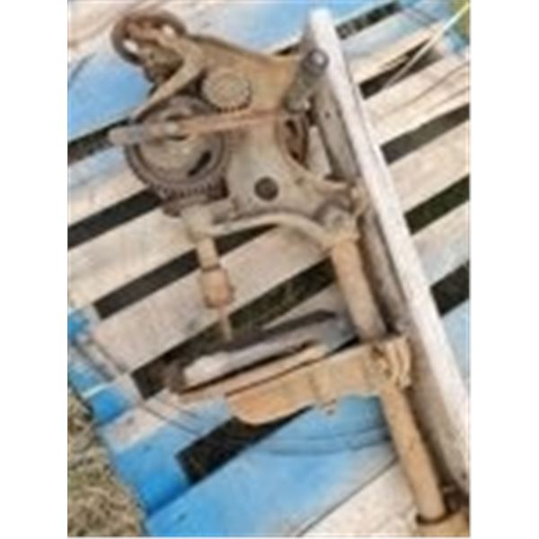 OLD DRILL PRESS