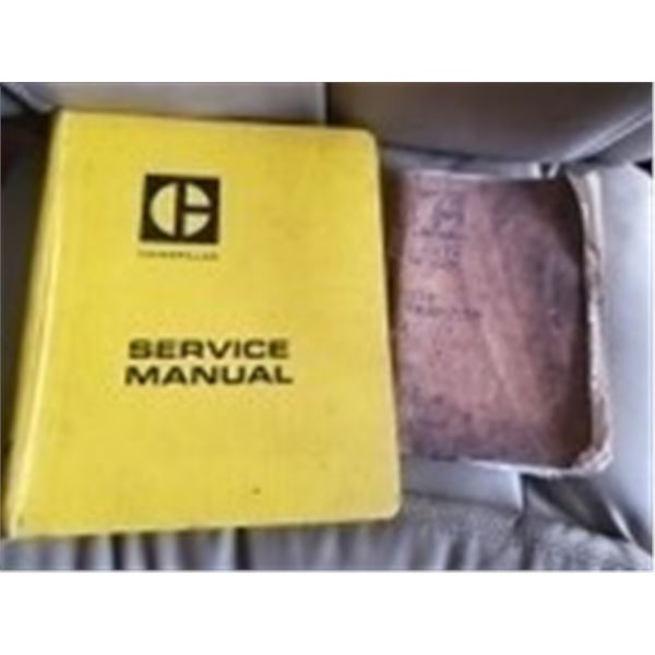 SERVICE AND PARTS BOOK FOR D-6 AND D-7 CAT