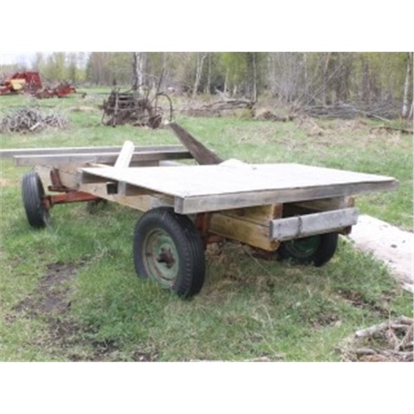 WAGON FRAME AND DECK