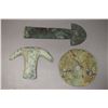 Image 2 : THREE PIECES OF PERUVIAN  COPPER MONEY