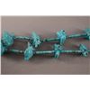 Image 5 : NATIVE AMERICAN SANTO DOMINGO TURQUOISE FETISH NECKLACE