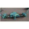 Image 6 : NATIVE AMERICAN SANTO DOMINGO TURQUOISE FETISH NECKLACE