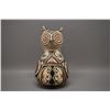 Image 1 : MATA ORTIZ POTTERY OWL BY JORGE CORONA GUILLEN