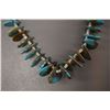 Image 3 : NATIVE AMERICAN PUEBLO TURQUOISE NECKLACE
