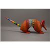 Image 3 : OAXACA CARVED AND PAINTED ARMADILLO