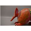 Image 7 : OAXACA CARVED AND PAINTED ARMADILLO