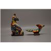 Image 3 : HUICHOL BEADED COYOTE AND ROADRUNNER