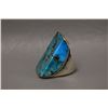 Image 2 : NATIVE AMERICAN ZUNI SILVER AND TURQUOISE RING SIGNED KS