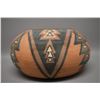 Image 3 : NATIVE AMERICAN MAKINA NATION POTTERY BOWL BY MERRIS WHIZ