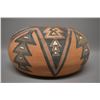 Image 4 : NATIVE AMERICAN MAKINA NATION POTTERY BOWL BY MERRIS WHIZ