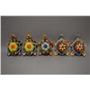 Image 5 : FIVE MEXICAN HUICHOL BEADED TURTLES