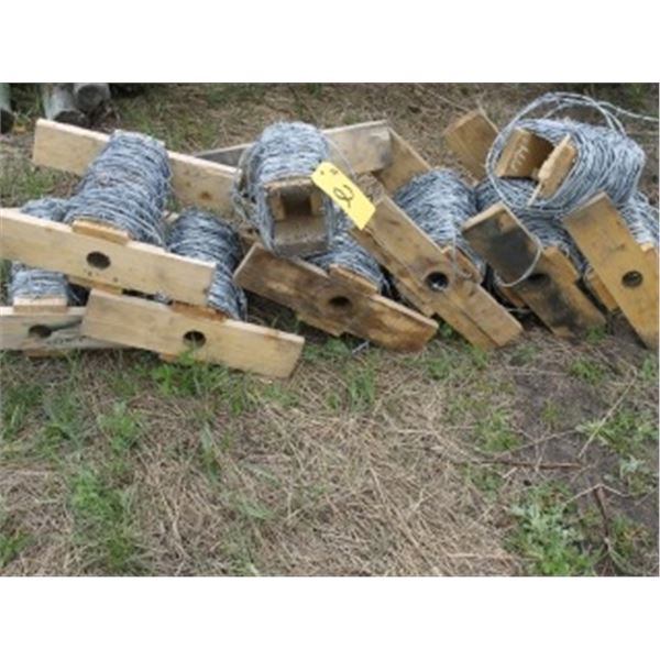 QUANTITY OF NEW BARB WIRE