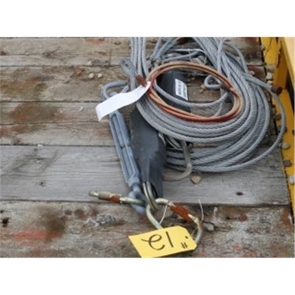 VARIOUS CABLES WITH HOOKS