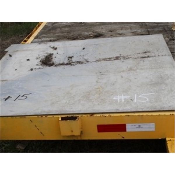 48" X 52 1/2" ALUMINUM SHEET