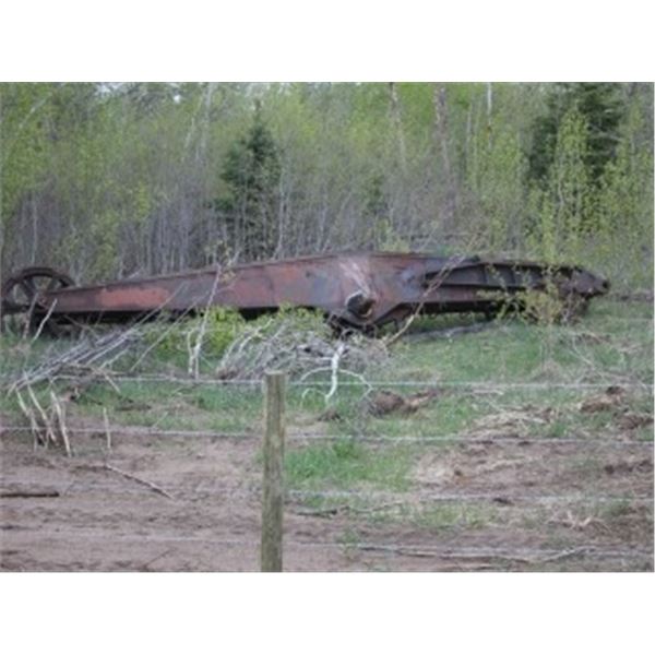 OLD DRAGLINE ARM & BUCKET (BOTH TO BE LOADED BY BUYER)