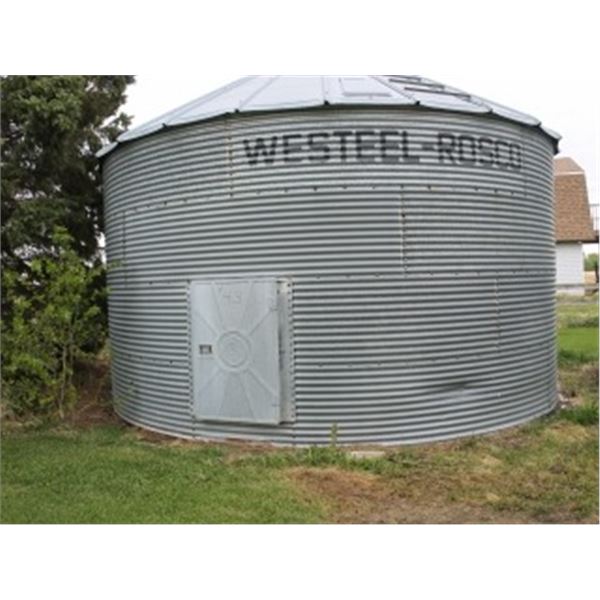 4 RING WESTEEL BIN C/W OLDER CANOLA (OFF LOCATION PHONE PERRY)