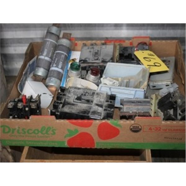 BOX FULL OF ELECTRICAL