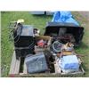 Image 1 : BATTERY CHARGER, NAILS, WRENCHES, SANDER, BOLTS, PRESSURE WASHER & BALANCE OF PALLET