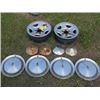 Image 1 : 2 - 6 HOLE RIMS & 8 HUB CAPS