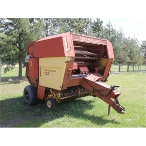 NEW HOLLAND 855 AUTO WRAP ROUND BALER