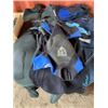 Image 1 : APPROX 5 WET SUITS & HEAD FLIPPERS