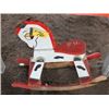 Image 1 : 2 WOOD KID'S ROCKING HORSES