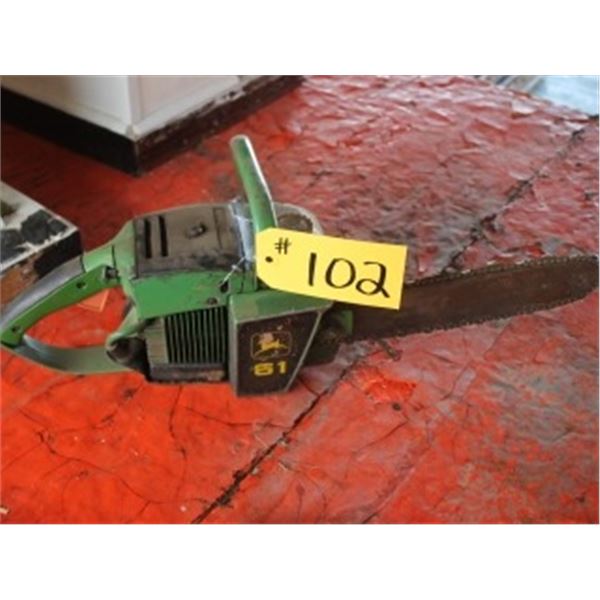 JOHN DEERE CHAINSAW