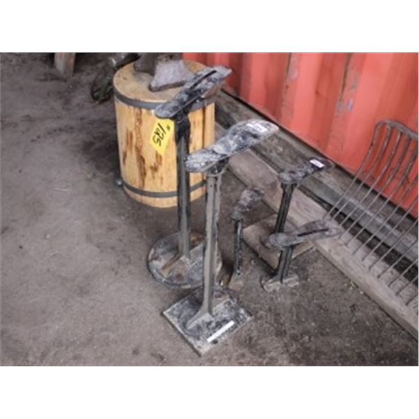 SHOE REPAIR STANDS