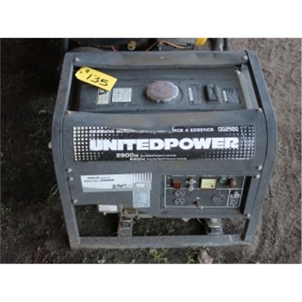UNITED POWER 2900W GEN SET