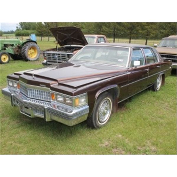 1978 CADILLAC DEVILLE D'ELEGANCE