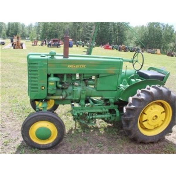 JOHN DEERE MODEL M C/W SIDE MOUNT SICKLE MOWER