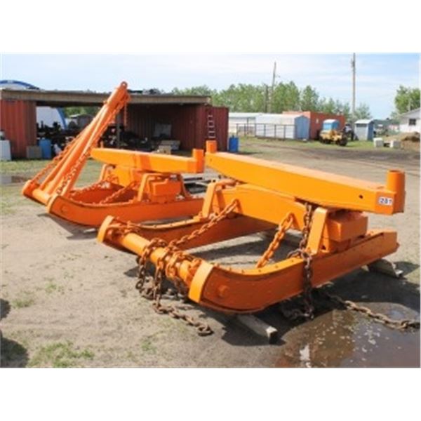 SET OF BOB SLEIGHS (71" W & APPROX 10' LONG)