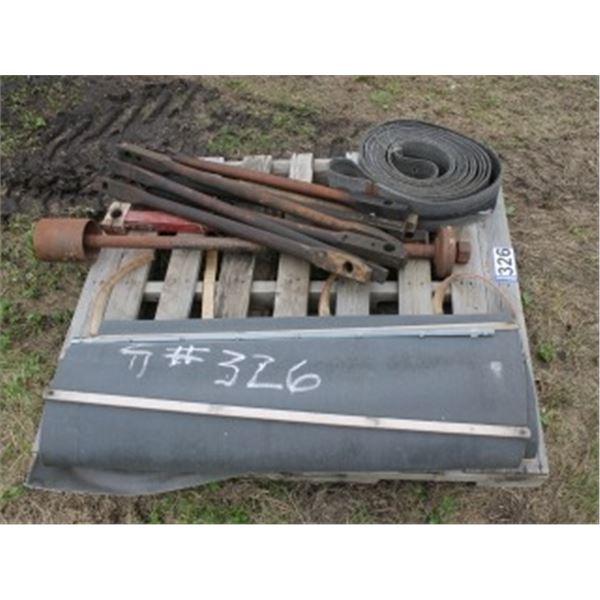 CANVAS; PITMANS DRY BELT; SAW MANDRILL