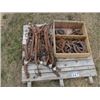 Image 1 : PALLET OF HANES; HORSE SHOES; PINS & WEIGHTS