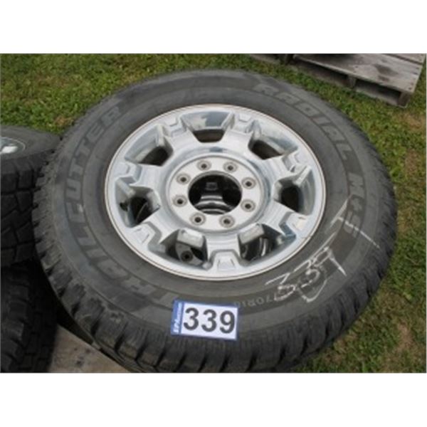 4 TRAIL CUTTER LT 275/70/R18 TIRES (ALL FOR ONE MONEY)