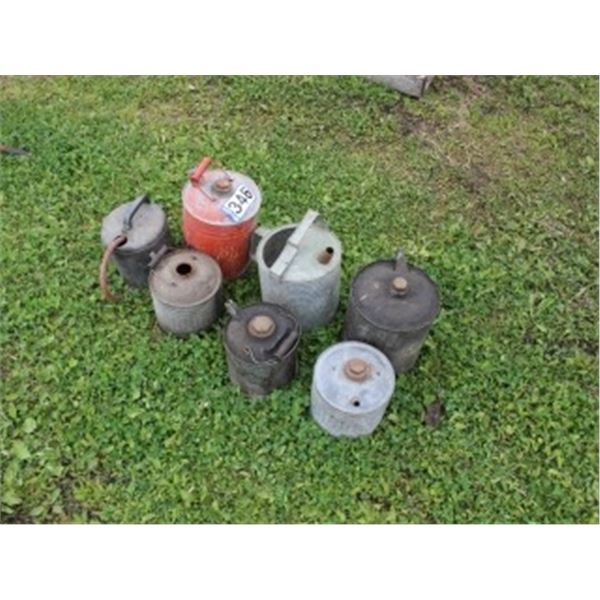 7 GAS CANS