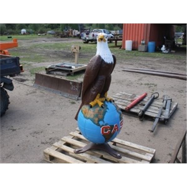 CASE EAGLE REPLICA (METAL/FIBREGLASS)