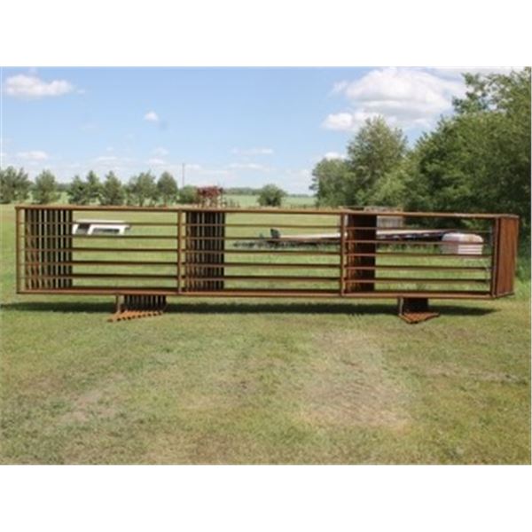 10 - 24' X 2 3/8" PIPE PANELS (SO MUCH PER PANEL TIMES TEN)